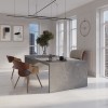 StaroSlabs Керамический слэб С0005685 Dolmen Gris Sahara Matt 120х280 серый матовый под бетон — фото 3