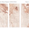 StaroSlabs Керамический слэб С0005763 Metalyn Beige Elegance Polished 120х280 розовый полированный под камень — фото 2