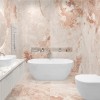 StaroSlabs Керамический слэб С0005763 Metalyn Beige Elegance Polished 120х280 розовый полированный под камень — фото 3