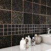 Мраморная Stone4Home Плитка BLACK MARBLE TUMBLED (Черный) 20X20X1, натур. мрамор — фото 2