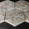 Каменная Stone4Home Мозаика из камня Мозаика Hexagon LgP 74x74 (270X305X9), натур. мрамор — фото 2