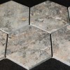 Каменная Stone4Home Мозаика из камня Мозаика Hexagon LgP 74x74 (270X305X9), натур. мрамор — фото 3
