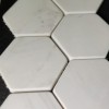 Каменная Stone4Home Мозаика из камня Мозаика Hexagon Mw Tumbled 74x74 (270X305X9), натур. мрамор — фото 2