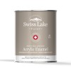 Краски интерьерные Интерьерные краски Акриловая эмаль Swiss Lake для всех типов поверхностей Acrylic Enamel база А 0,9 л