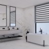 Матовый Tau Ceramica Керамогранит Lucca White Bru 60х120 — фото 12