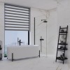 Матовый Tau Ceramica Керамогранит Lucca White Bru 60х120 — фото 13