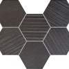 Керамическая Tubadzin Мозаика Ms-Horizon hex black 28,9х22,1