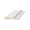 Плинтусы напольные Плинтусы Плинтус белый Ultrawood можно не красить Base 0022 p (2000 x 80 x 12 мм.) — фото 6