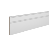 Плинтусы напольные Плинтусы Плинтус белый Ultrawood можно не красить Base 5380 p (2000 x 110 x 10 мм.) — фото 3