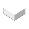 Плинтусы напольные Серия White Плинтус белый Ultrawood под покраску Base 0023 p (2000 x 120 x 12 мм.) — фото 4
