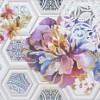 Декор Unicer Glam Gio 2 Blanco 23,5x58