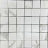 Напольная Velsaa Мозаика Calacatta Калаката Mos. Satvario Gold Satin 47х47 — фото 2