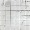 Напольная Velsaa Мозаика Calacatta Калаката Mos. Satvario Gold Satin 47х47 — фото 3