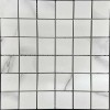 Напольная Velsaa Мозаика Calacatta Калаката Mos. Statuario Eva Satin 47х47 — фото 2