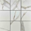 Напольная Velsaa Мозаика Calacatta Калаката Satvario Gold Satin Mosaic 95х95 — фото 5