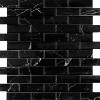 Керамическая Мозаика Velsaa Estrada Mosaic Nero Brick Bone 29.9х32.1 — фото 3