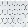 Керамическая Мозаика Velsaa Mosaic Calacata Lite Mosaic Hexagone 30.9х32.2 — фото 2