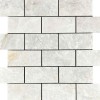Керамическая Мозаика Velsaa Mosaic Lumix White Mosaic Brick Bone 29.7х34.6 — фото 5