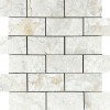 Керамическая Мозаика Velsaa Mosaic Lumix White Mosaic Brick Bone 29.7х34.6 — фото 6