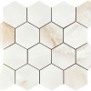 Керамическая Мозаика Velsaa Mosaic Onix Mosaic Antisky Hexagone 28х33 — фото 2