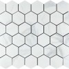 Керамическая Мозаика Velsaa Mosaic Saturio Glacier Mosaic Hexagone Чип 4.8x4.8 — фото 4