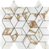 Керамическая Мозаика Velsaa Mosaic Tajmahal Mosaic Shine 3d Diamond 34.7х37.1 — фото 4