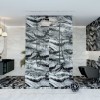 Напольная Velsaa Onice Мозаика Ониче Черная мозаика 95х95 — фото 6