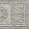 Бордюр Versace Керамогранит 261132 GREEK LISTELLO Grigio 4х80