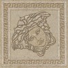 Вставки Versace Керамогранит 261166 GREEK Tozzetto BEIGE/ORO 12,5х12,5
