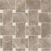 Керамическая Versace Marble Mosaico Intreccio LAP/NAT Grigio/Bianco на Сетке 29,1x29,1 — фото 3