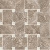 Керамическая Versace Marble Mosaico Intreccio LAP/NAT Grigio/Bianco на Сетке 29,1x29,1 — фото 4