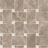 Керамическая Versace Marble Mosaico Intreccio LAP/NAT Grigio/Bianco на Сетке 29,1x29,1 — фото 6