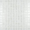 Керамическая Vidrepur Мозаика Glitter White 7802 (на сетке) 25х25 31,7х31,7