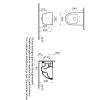 Настенная Vitra Miniworx K945305 Черный Глянцевый 10x20 — фото 2