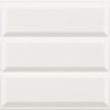 Настенная Snow-Silver Zirconio Snow Glass Cubic Glossy White 30x90