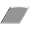 Настенная ZYX Evoke Diamond Zoom Silver Glossy 15x25,9 — фото 2