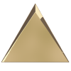 Настенная ZYX Evoke Traingle Cascade Gold Glossy 15x17 — фото 2