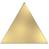 Настенная ZYX Evoke Traingle Layer Gold Glossy 15x17 — фото 2