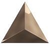 Настенная ZYX Evoke Traingle Level Copper Glossy 15x17 — фото 2