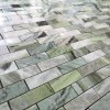 Каменная Leedo (Caramelle) Pietrine 7 мм Onice Verde oliva POL 23x73x7 — фото 3