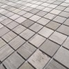 Каменная Leedo (Caramelle) Pietrine 7 мм Travertino Silver MAT 48x48x7 — фото 2