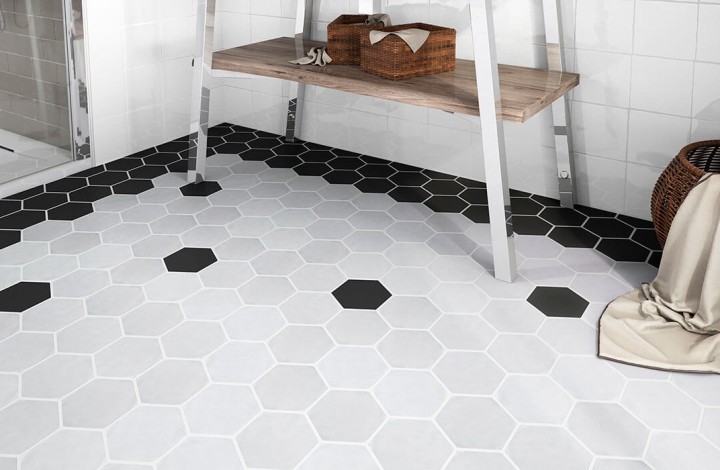 Фото коллекции Настенная Amadis Art Deco Glossy on Mesh Vanilla 28x32