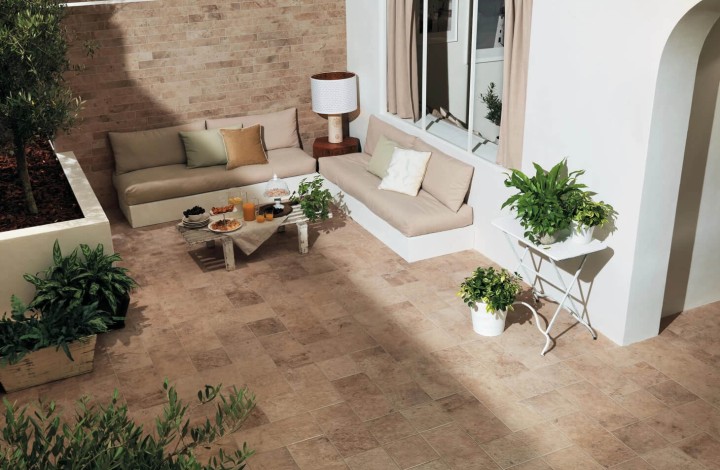 Фото коллекции Структурированный Atlas Concorde Aix Beige 37,5x75 Grip