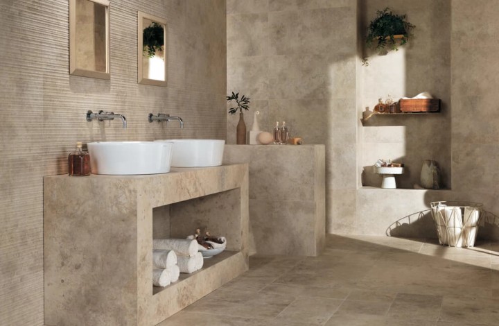 Фото коллекции Структурированный Atlas Concorde Aix Beige 37,5x75 Grip