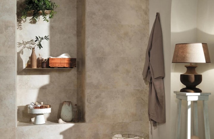 Матовый Atlas Concorde Aix Beige 75x150 в интерьере