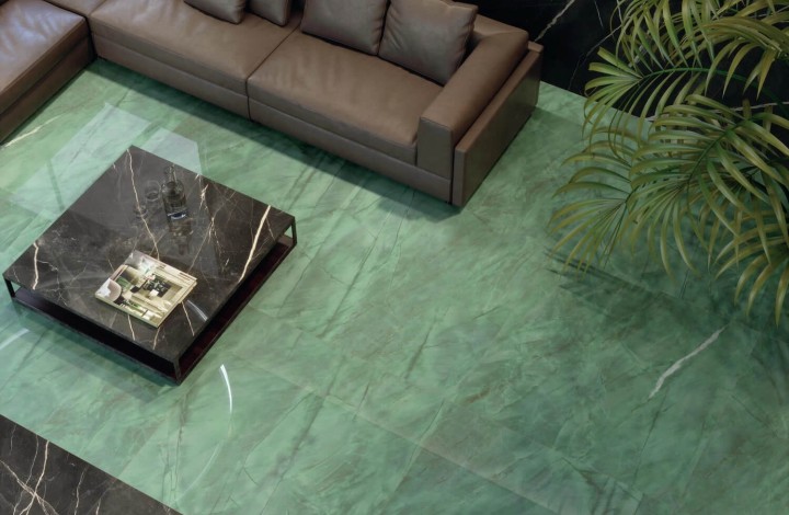 Фото коллекции Лаппатированный Atlas Concorde Marvel Gala Exotic Green 60x120