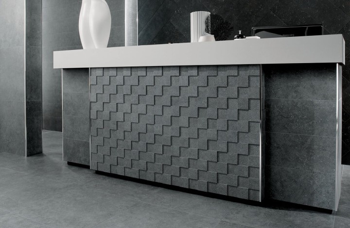 Фото коллекции Матовый Atlas Concorde Seastone Gray Tatami 22,5x90