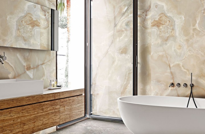 Фото коллекции Напольная Onyx More Casa Dolce Casa White Onyx Sat 120x240