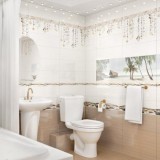 Панно Alma Ceramica Плитка PWA11ALD2 Ailand 40х60 в интерьере