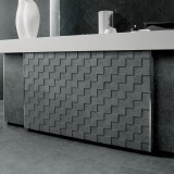 Миниатюра фото коллекции Матовый Atlas Concorde Seastone Gray Tatami 22,5x90